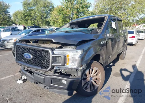 2018 Ford F-150 Xl из США, поврежденный, VIN 1FTEW1EP8JFA25470
